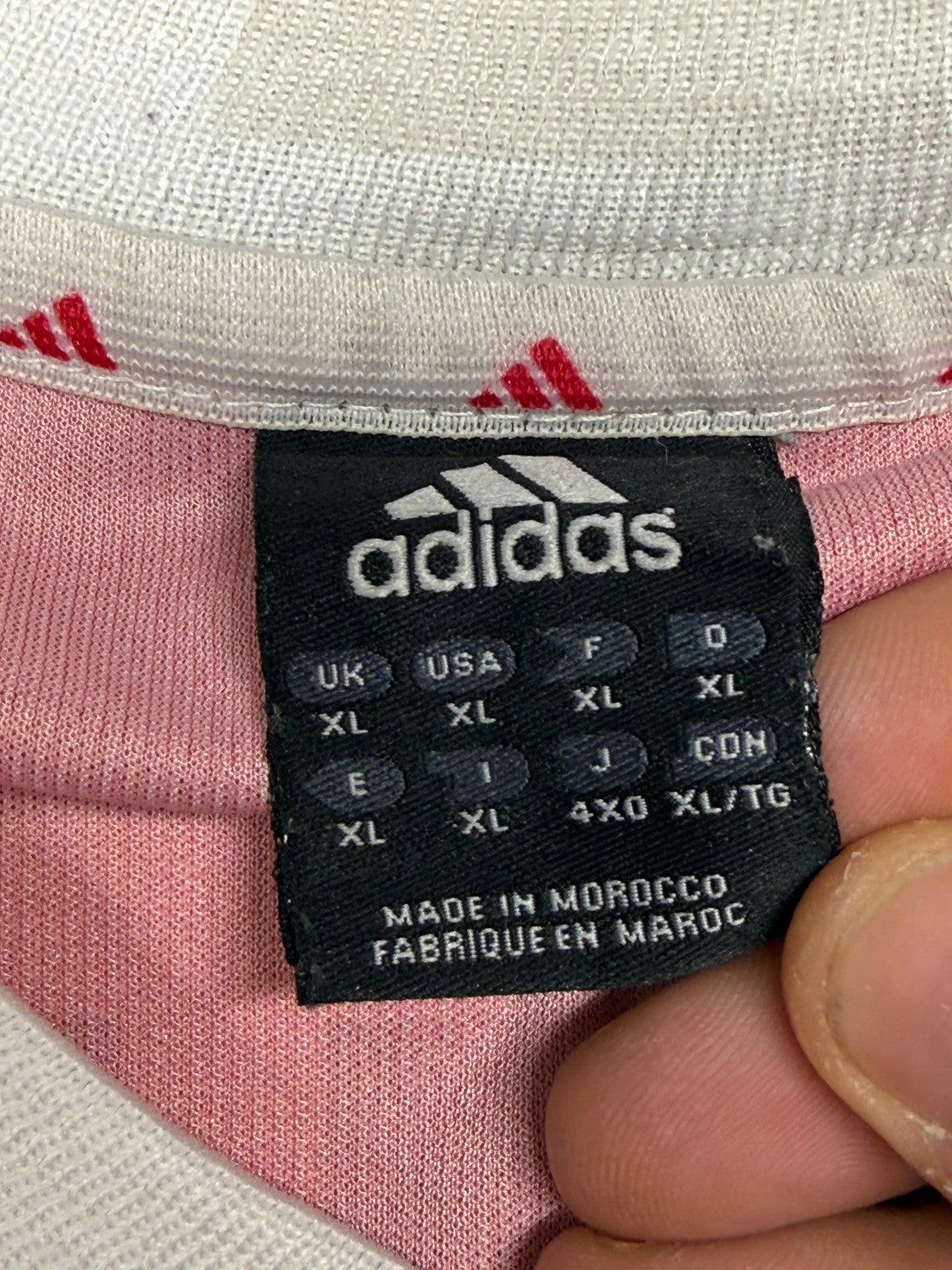 maglia calcio vintage ajax Ibrahimovic 2001 2002 amro vintage adidas jersey XL