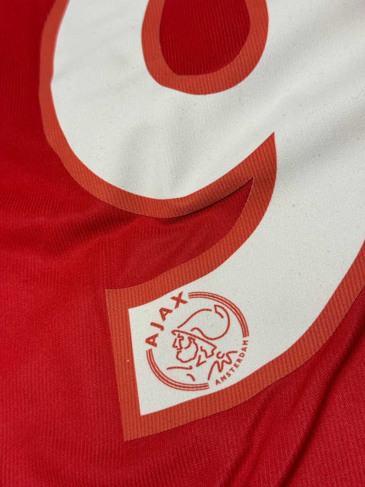 maglia calcio vintage ajax Ibrahimovic 2001 2002 amro vintage adidas jersey XL