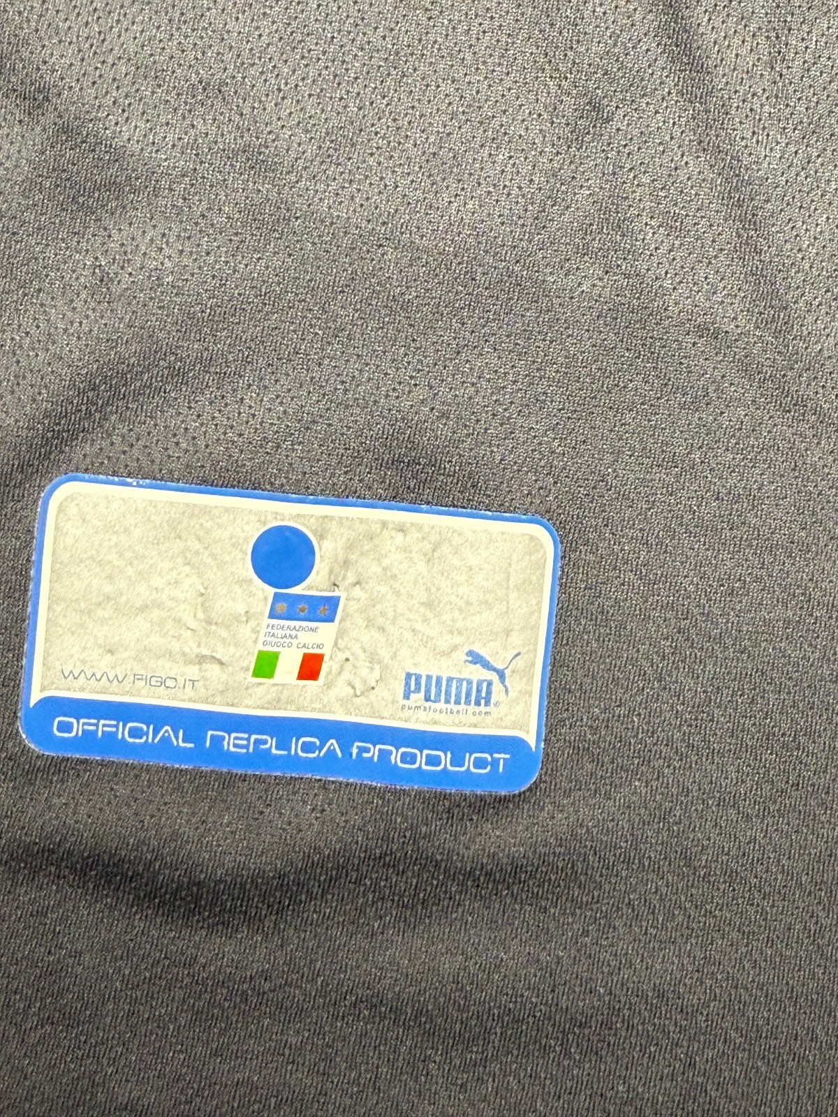 maglia calcio italia BUFFON Euro 2003 Portugal Jersey home XL Puma shirt vintage