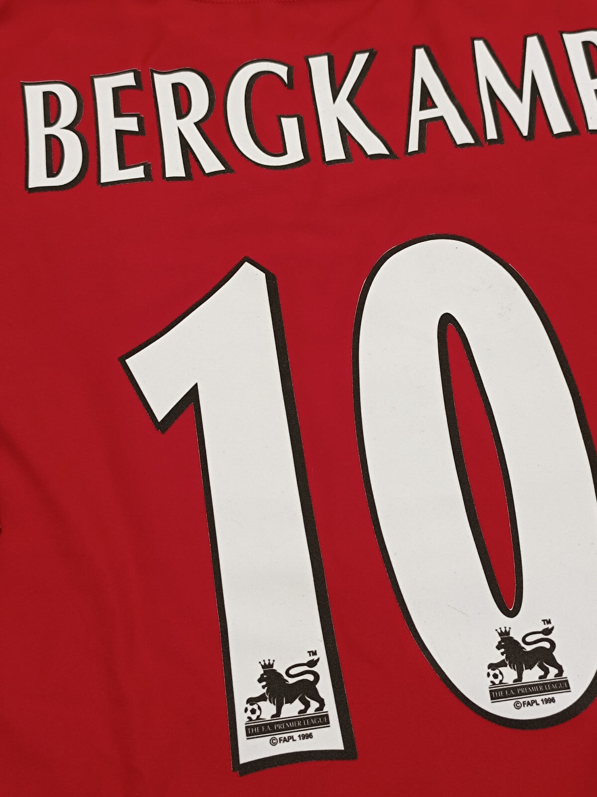 maglia Arsenal vintage BERGKAMP Nike 2002 2003 Invicibles O2 XL Highbury Premier