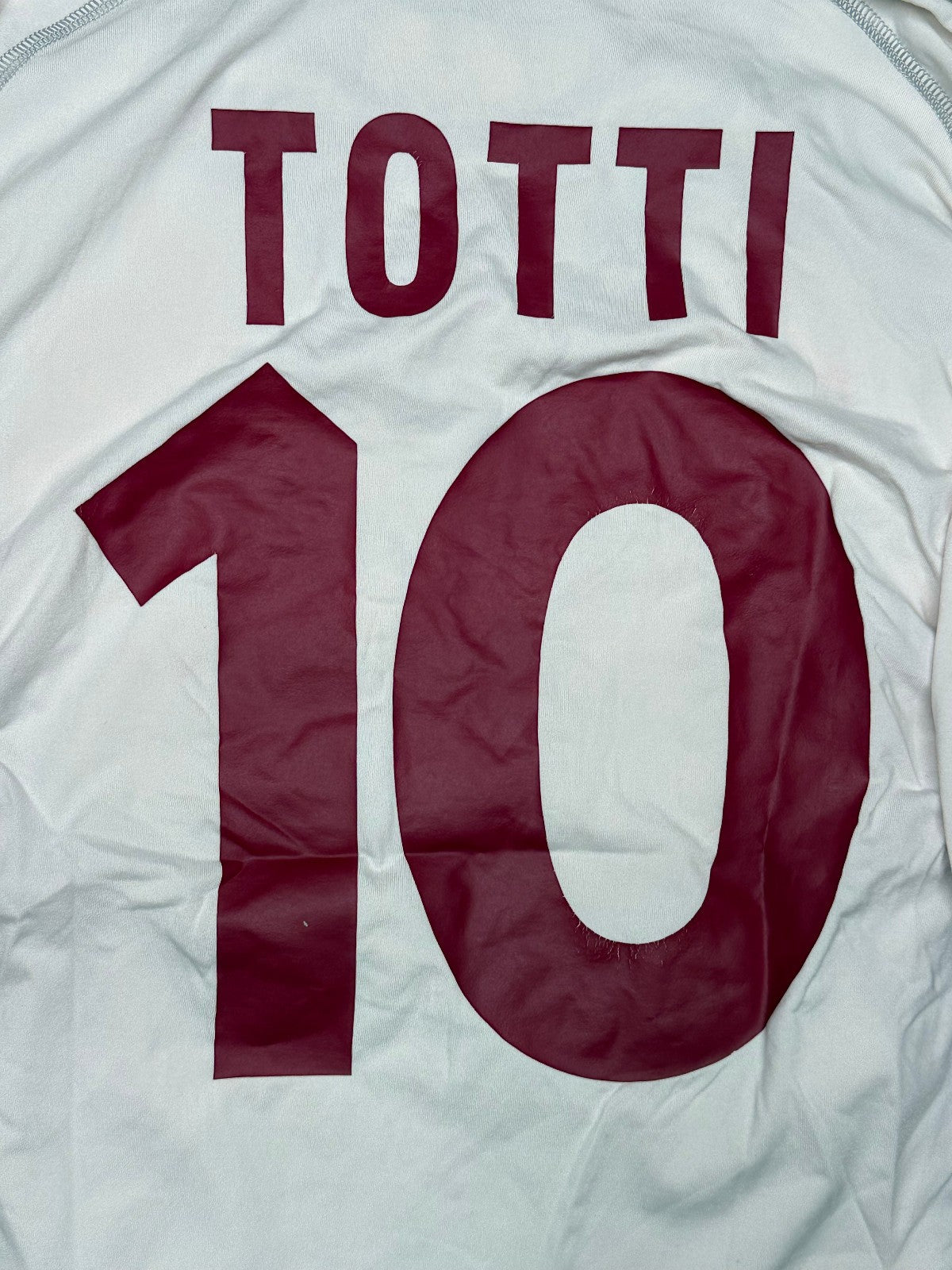 maglia calcio vintage AS Roma TOTTI 2001 2002 Kappa Ina ASSITALIA scudetto M