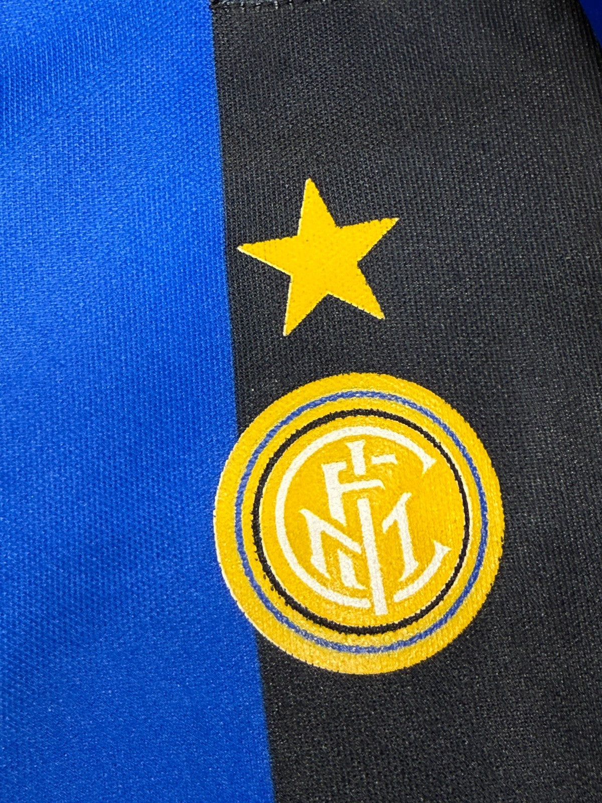 maglia calcio vintage FC Inter Ronaldo Umbro 1997 1998 Pirelli 134cm boys