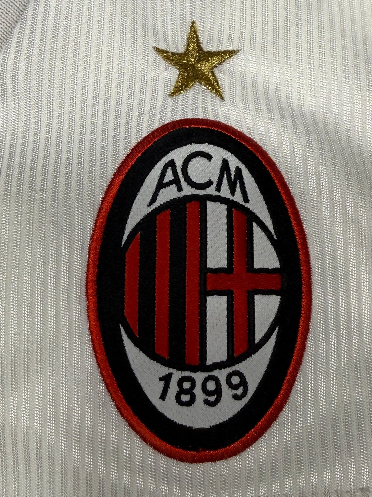 Maglia calcio vintage Maldini shirt AC Milan Opel 1998 1999 Adidas away