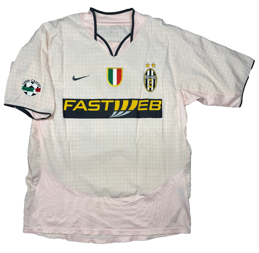 maglia calcio vintage Del Piero Juventus 2003 2004 Serie A Nike Fastweb home M