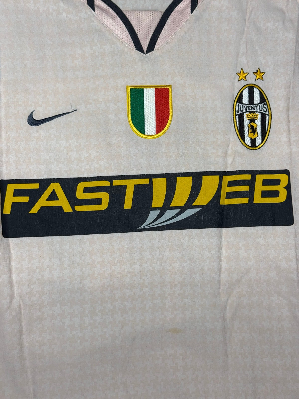 maglia calcio vintage Del Piero Juventus 2003 2004 Serie A Nike Fastweb home M