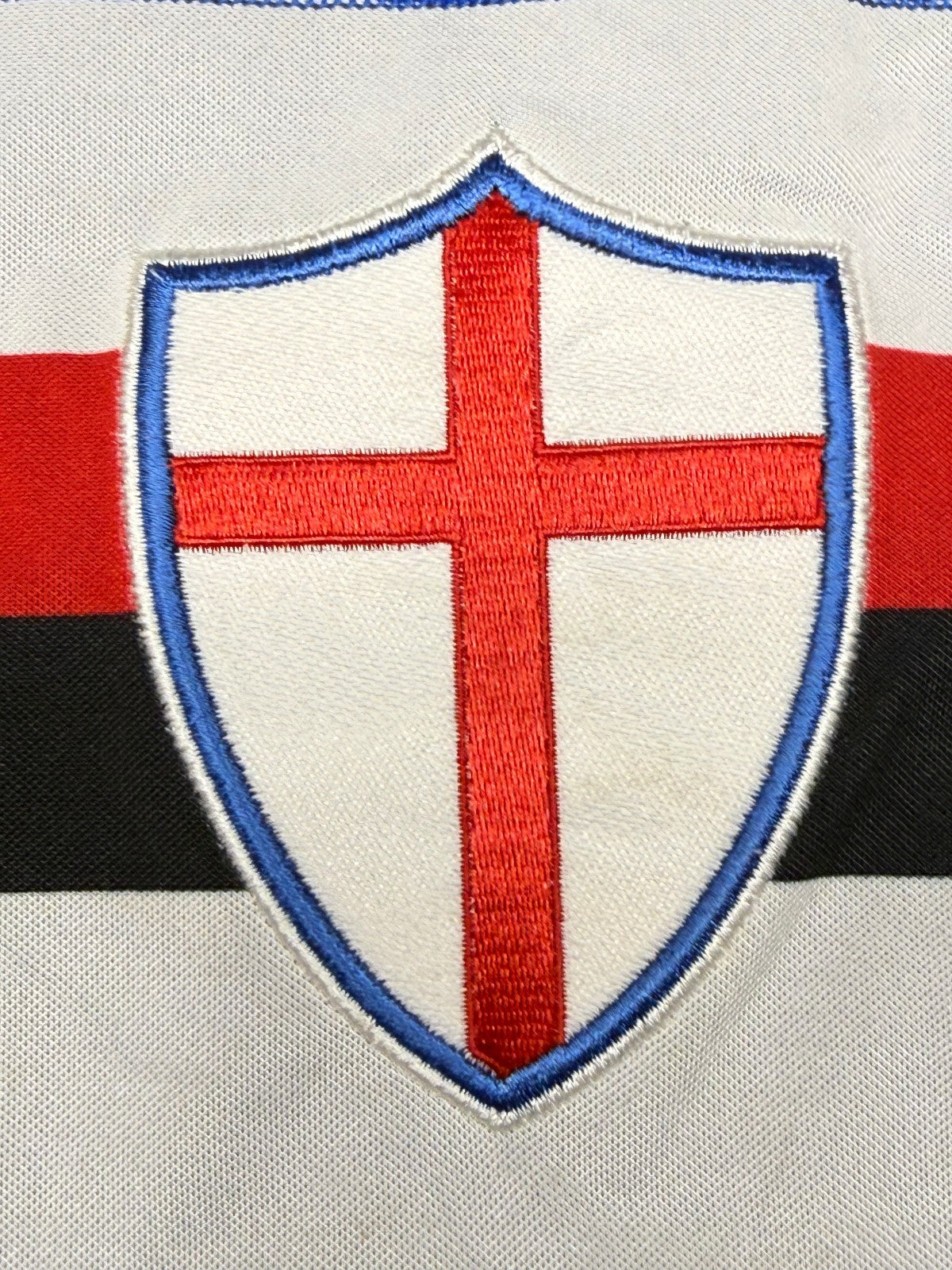 maglia calcio vintage Sampdoria CASSANO player issue 2008-09 XXL Kappa UEFA SIGN