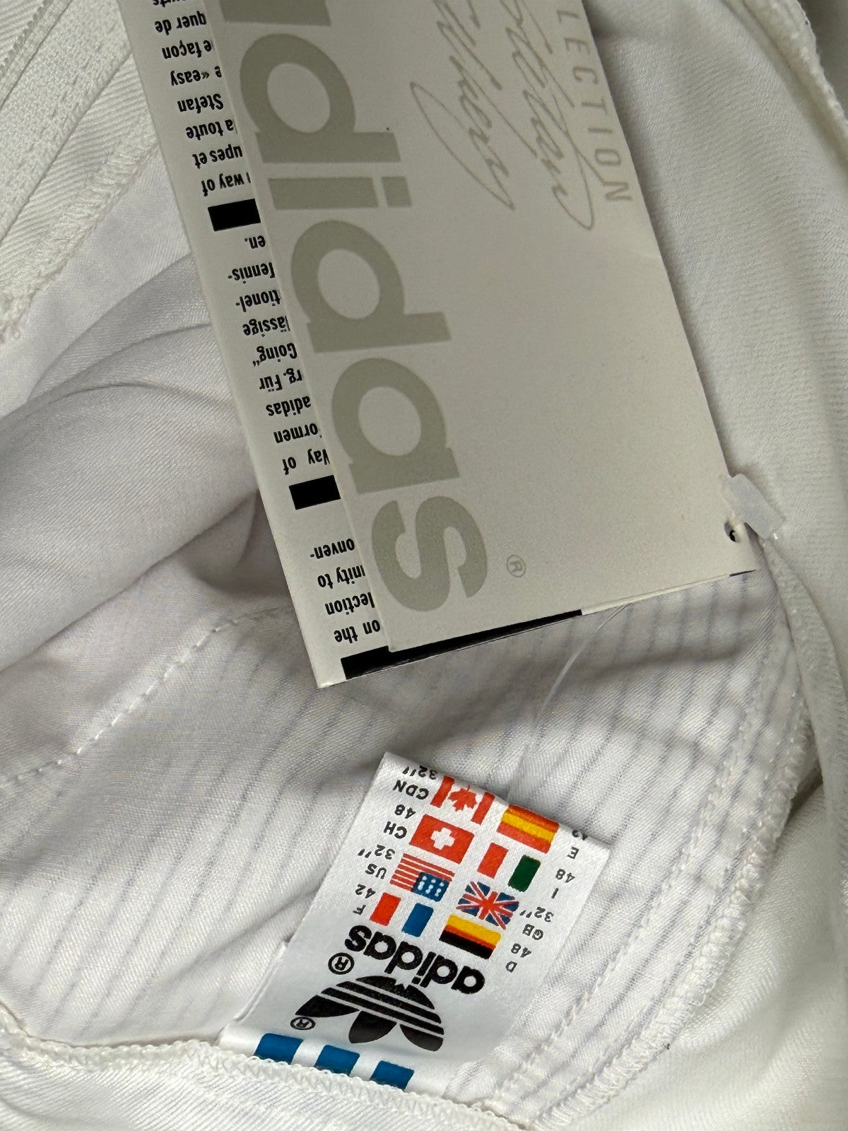 vintage Tennis shorts ADIDAS Stefan EDBERG 1988 48 *NEW* deadstock