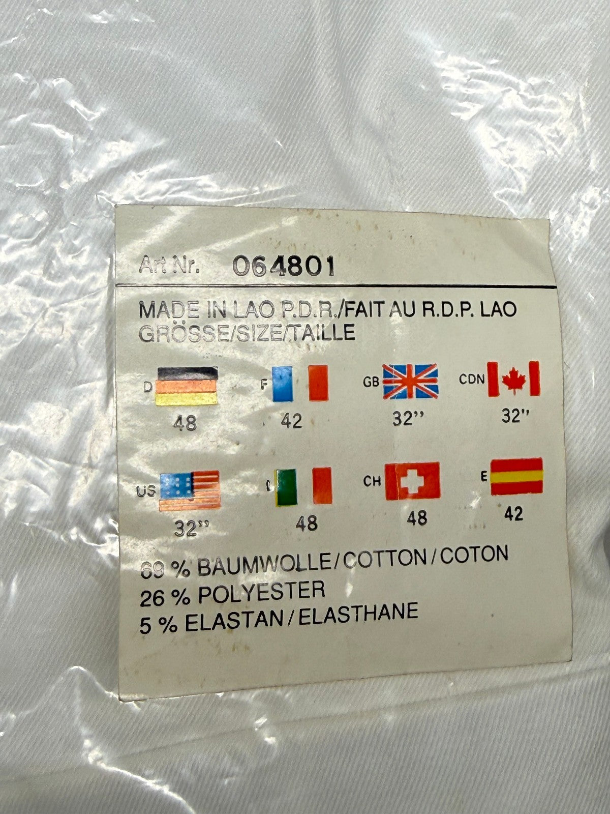 vintage Tennis shorts ADIDAS Stefan EDBERG 1988 48 *NEW* deadstock