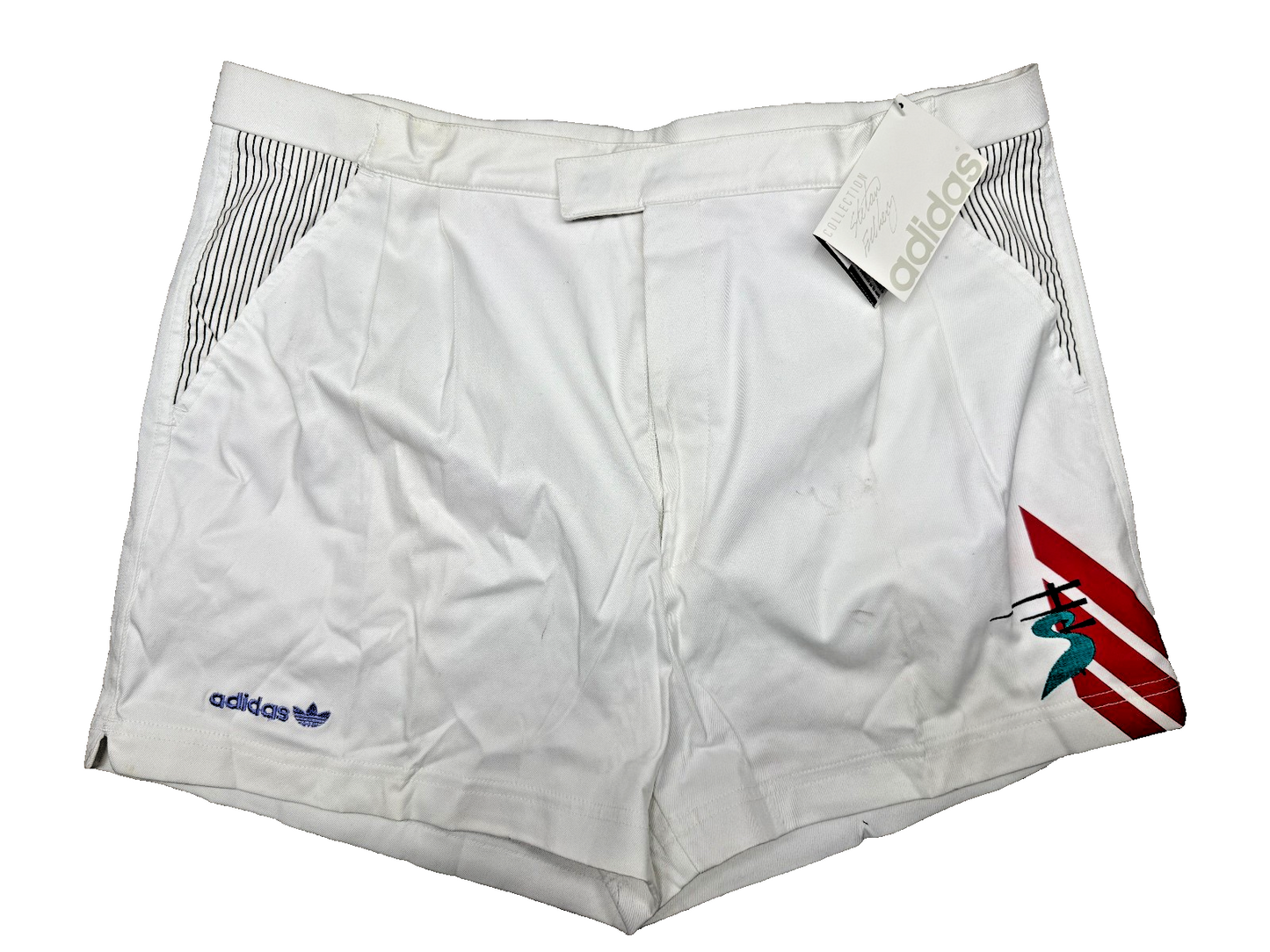 vintage Tennis shorts ADIDAS Stefan EDBERG 1988 54 *NEW* deadstock