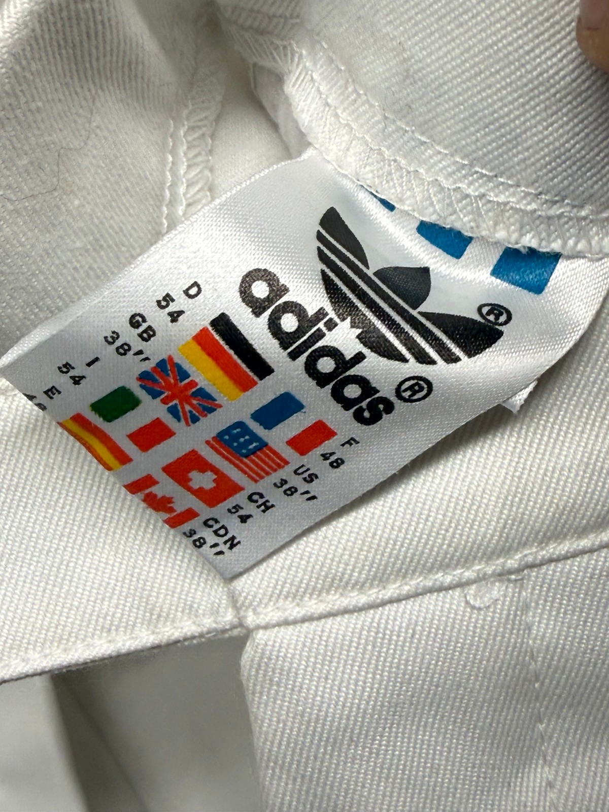 vintage Tennis shorts ADIDAS Stefan EDBERG 1988 54 *NEW* deadstock