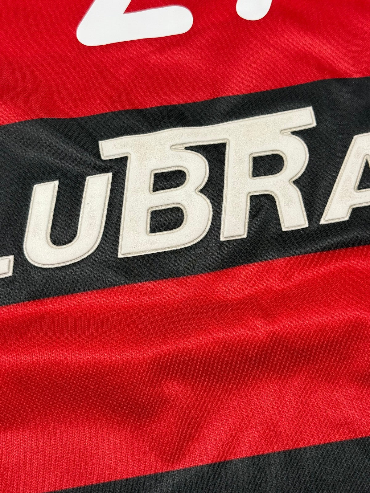 maglia calcio vintage camiseta Flamengo Adriano Nike 2000-01 Petrobras Lubrax