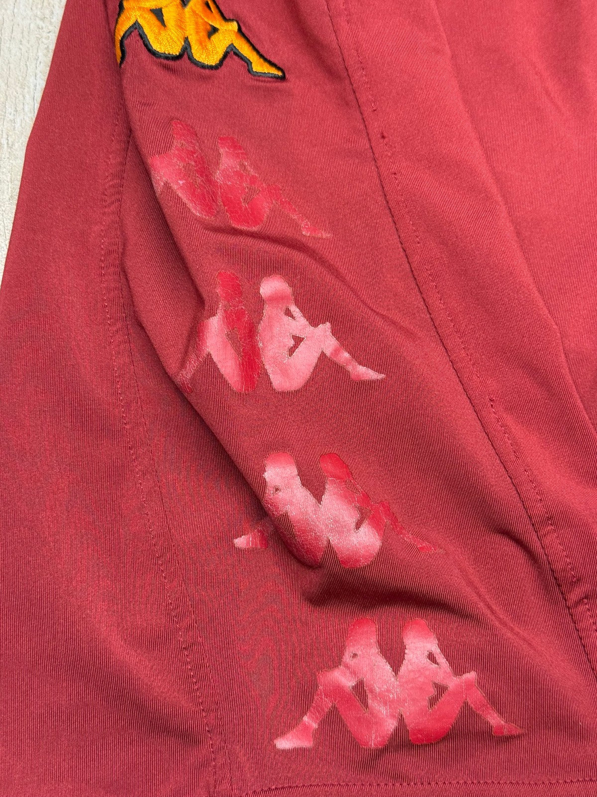 pantalocini vintage AS Roma shorts Kappa 2008 2009 Totti De Rossi training S