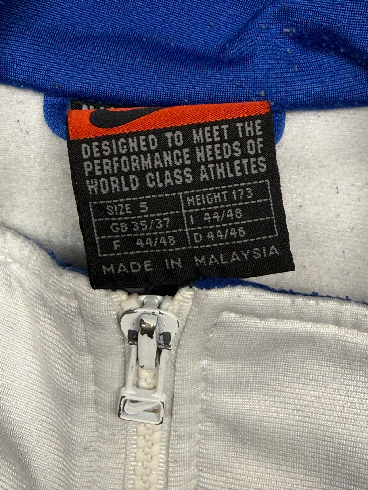 maglia calcio vintage ITALIA FIGC Nike 1996 Baggio Del Piero training tracktop