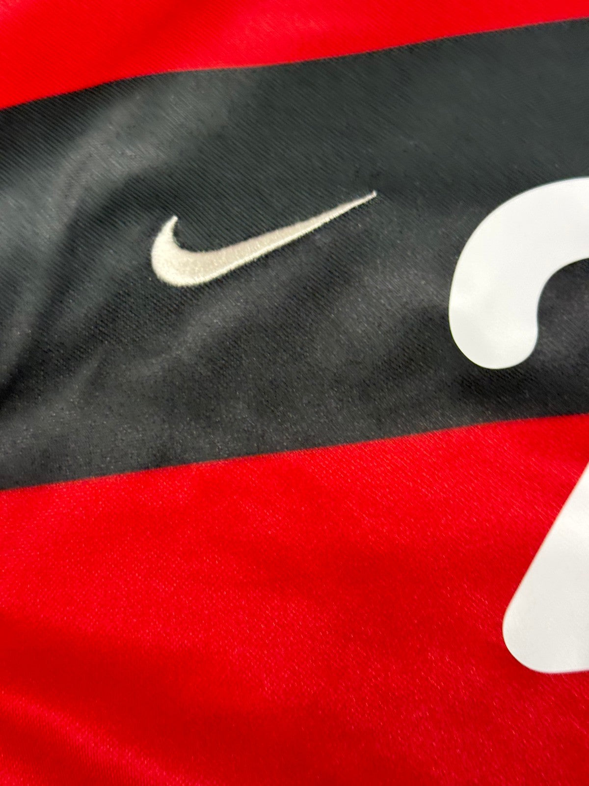 maglia calcio vintage camiseta Flamengo Adriano Nike 2000-01 Petrobras Lubrax