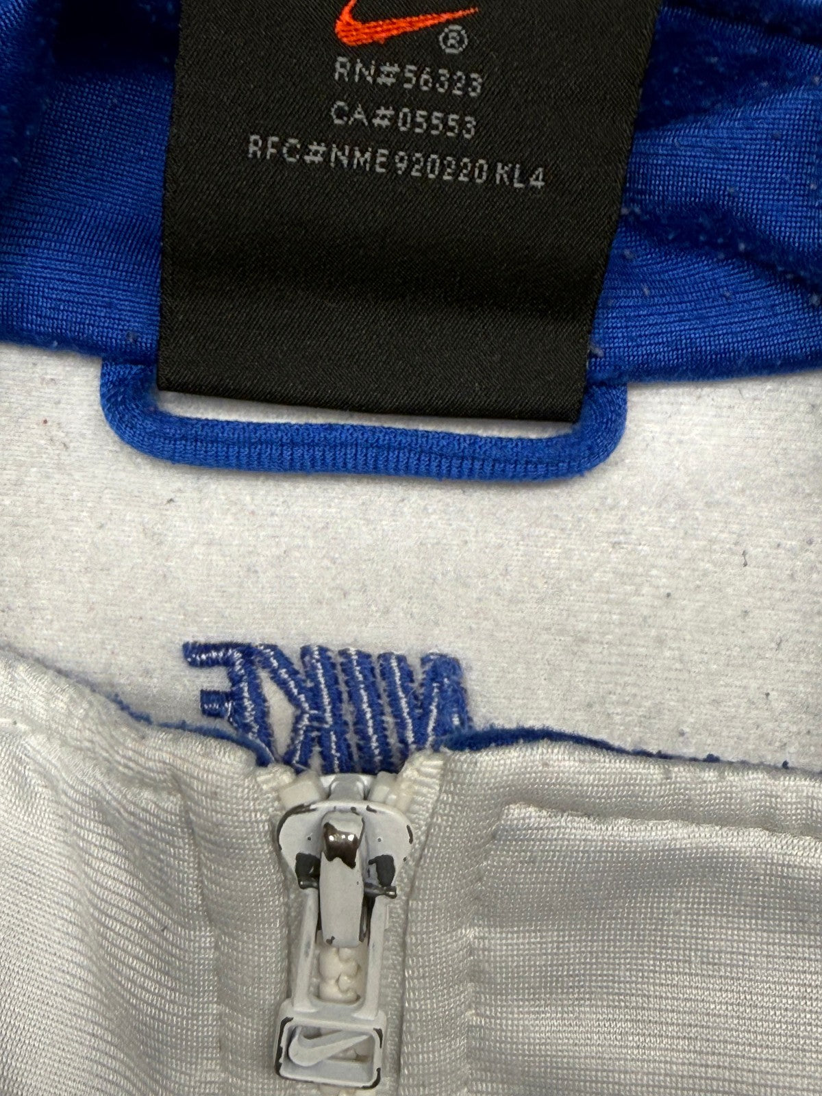 maglia calcio vintage ITALIA FIGC Nike 1996 Baggio Del Piero training tracktop