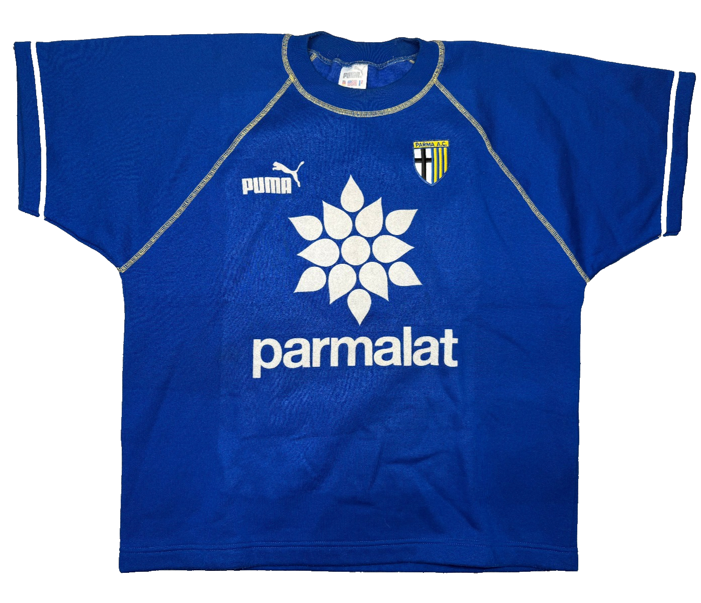 maglia calcio vintage AC Parma training PUMA parmalat Zola L allenamento shirt