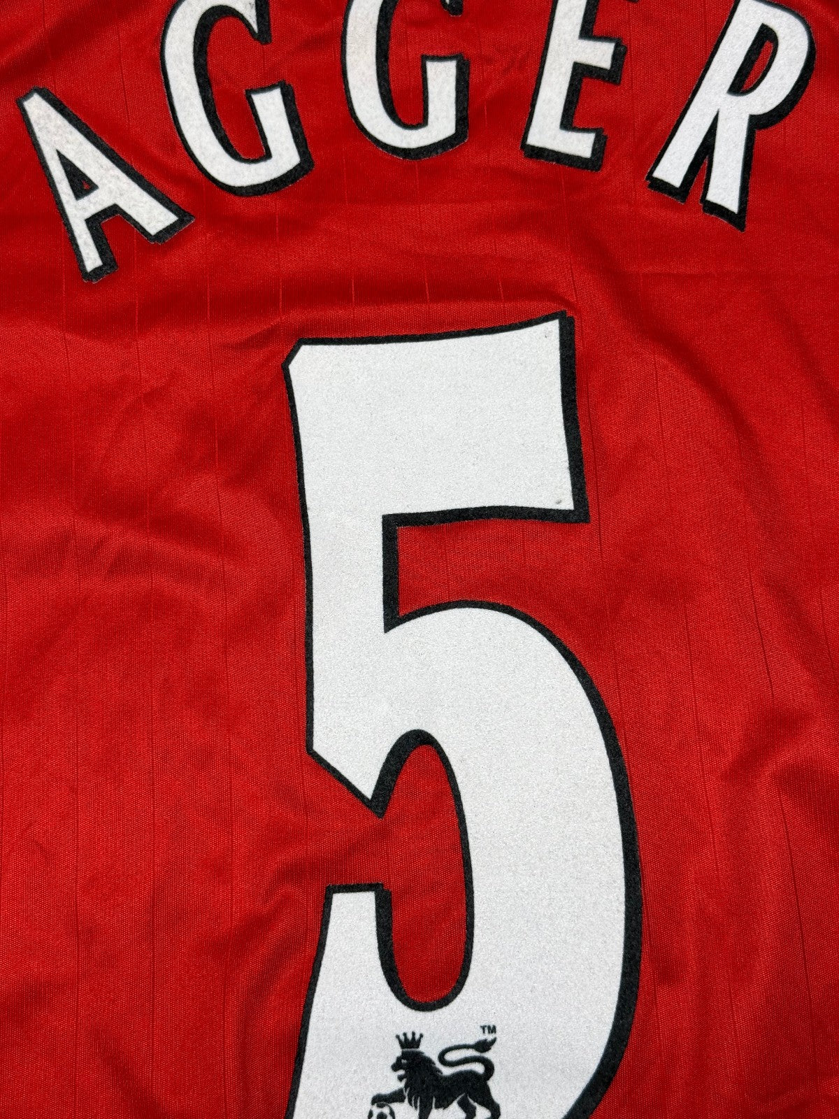 maglia shirt liverpool Gerrard Adidas 2007 2008 carlsberg home AGGER M