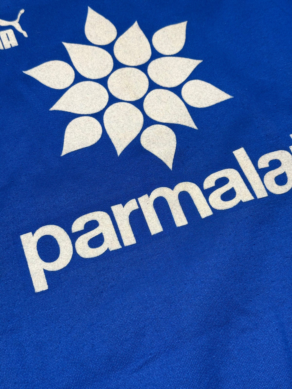 maglia calcio vintage AC Parma training PUMA parmalat Zola L allenamento shirt