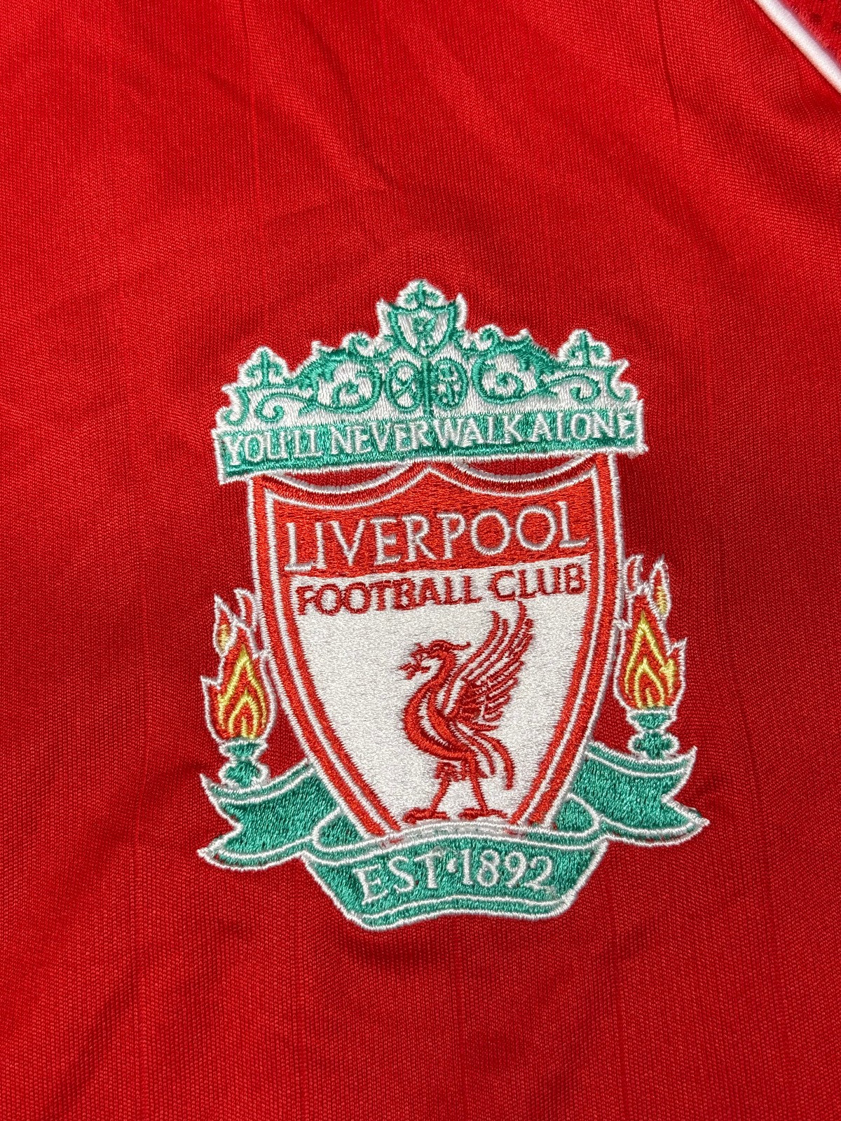 maglia shirt liverpool Gerrard Adidas 2007 2008 carlsberg home AGGER M