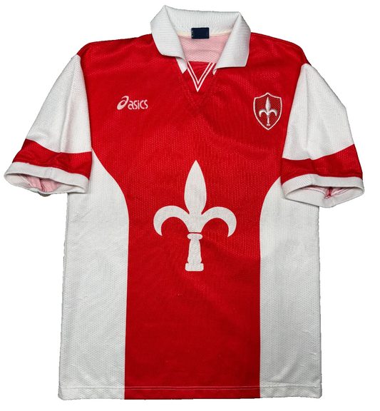 maglia calcio vintage Triestina #10 Asics 1997 1998 trikot XL