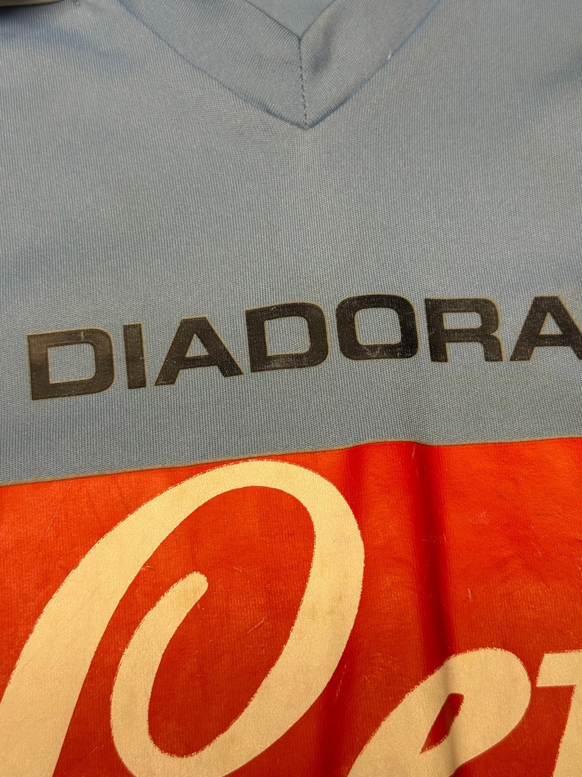 maglia calcio vintage Napoli LAVEZZI 2008 2009 shirt calcio Jersey Diadora Lete