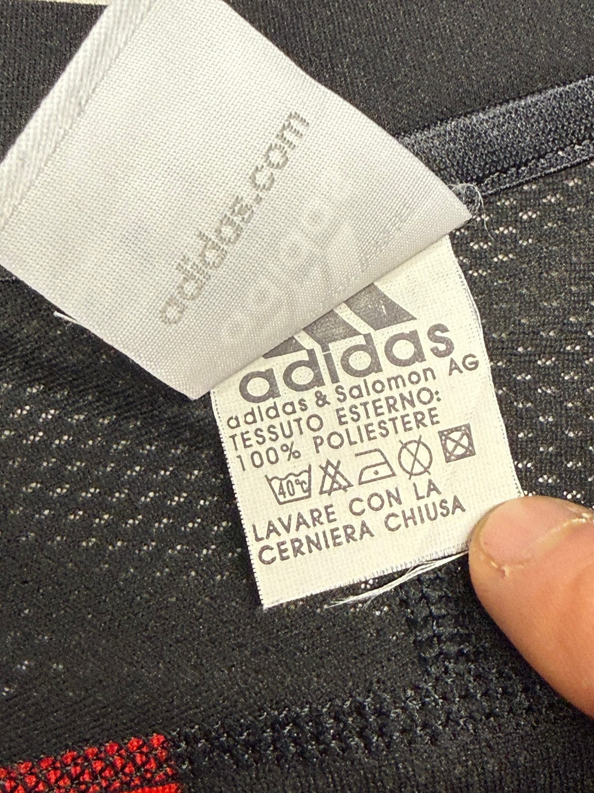 maglia calcio vintage AC Milan KAKA Adidas 2003 2004 MERIVA Climalite