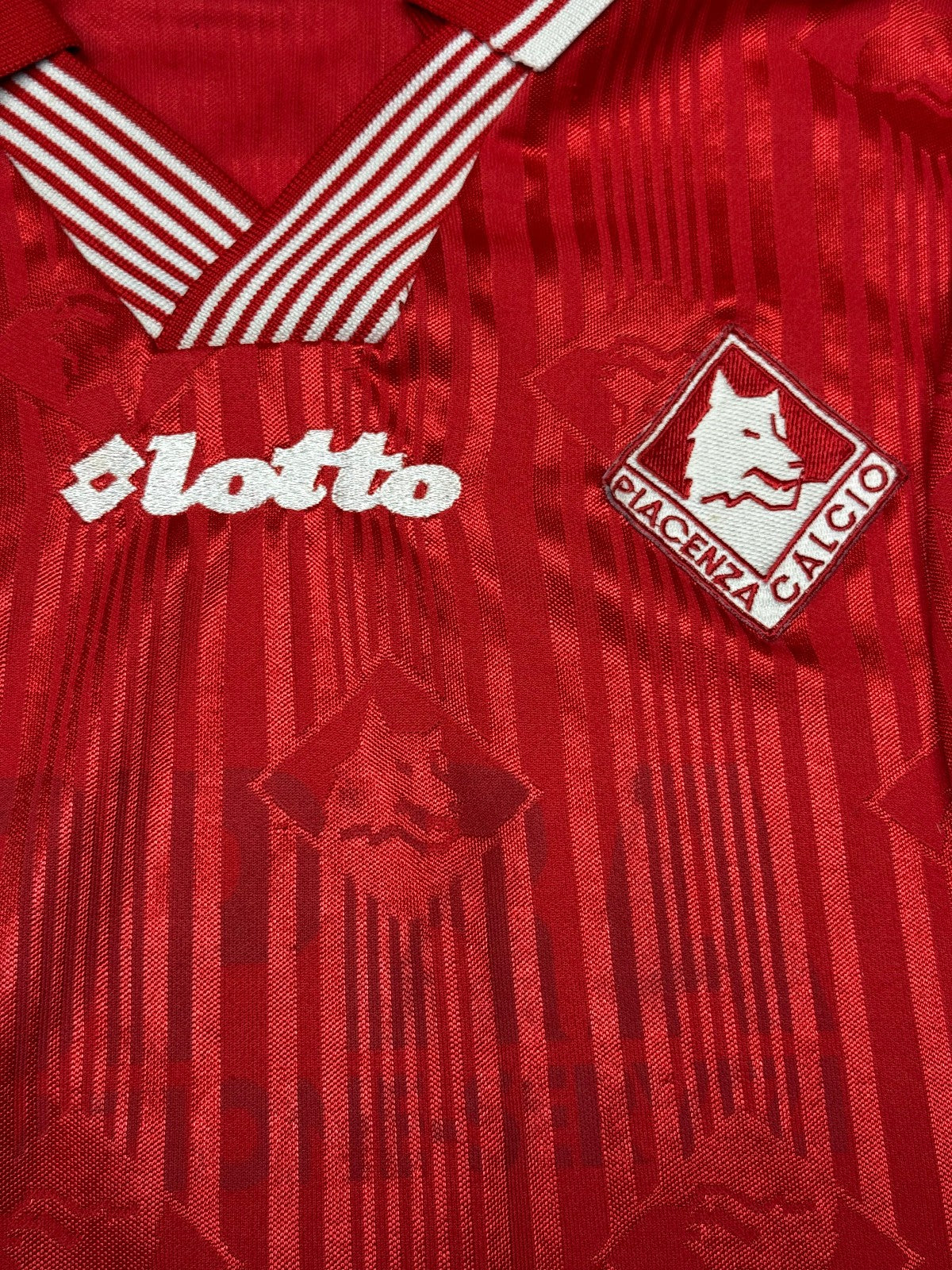 maglia calcio vintage Piacenza Serie A 1997 1998 RASTELLI #7 Lotto shirt trikot
