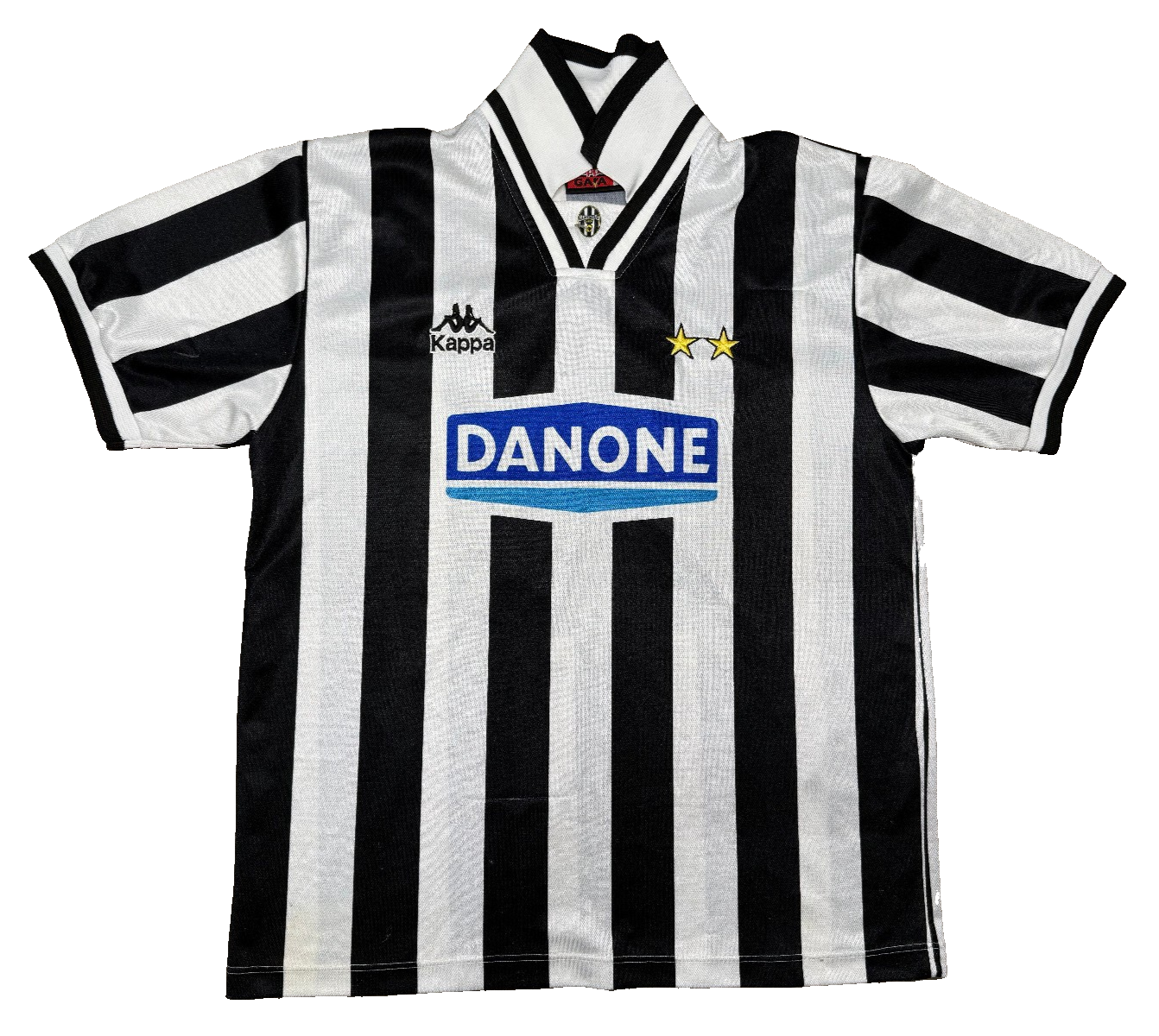 maglia calcio juventus vintage Baggio Kappa 1994 1995 S home Danone Gara version