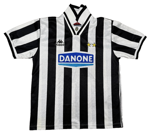maglia calcio juventus vintage Baggio Kappa 1994 1995 S home Danone Gara version
