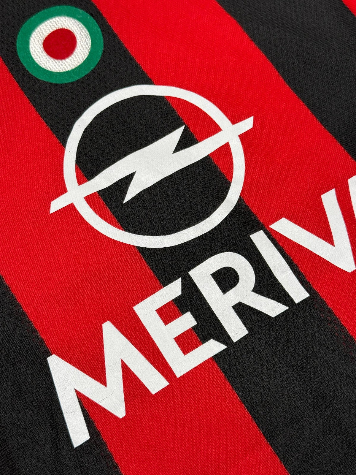 maglia calcio vintage AC Milan KAKA Adidas 2003 2004 MERIVA Climalite