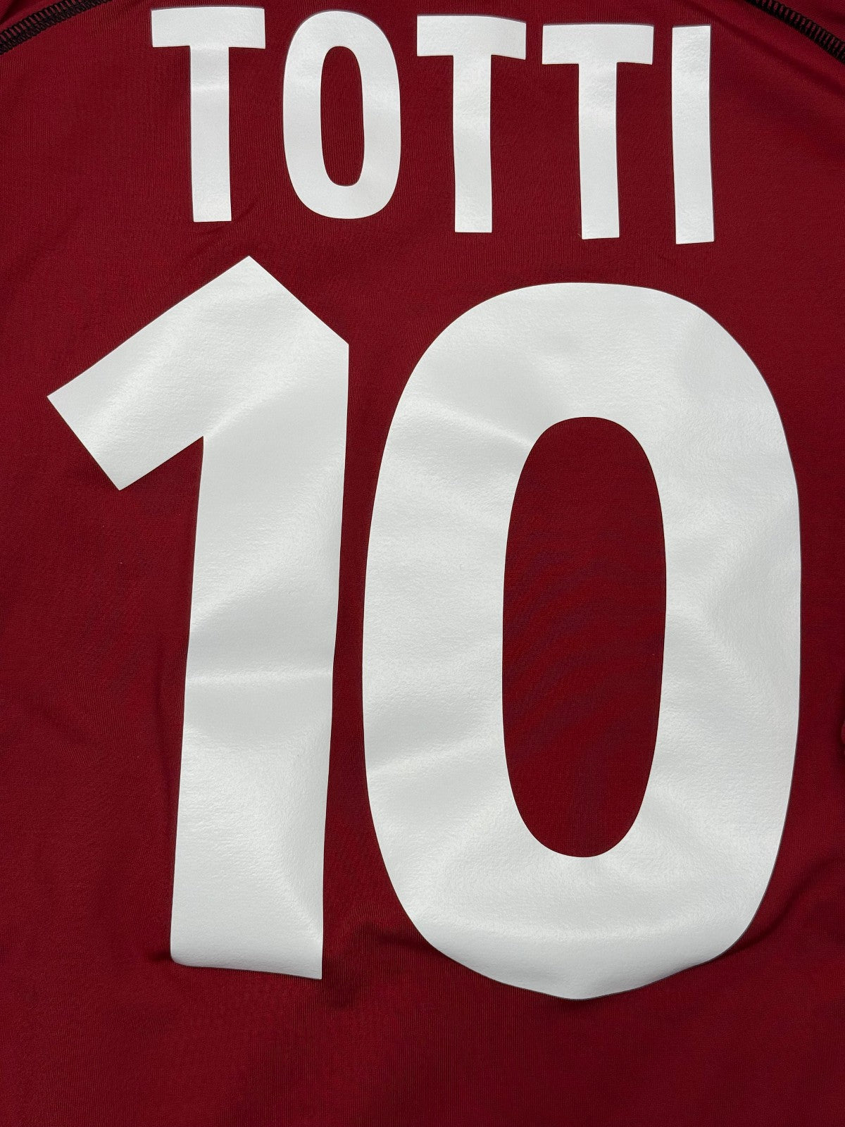 maglia calcio vintage AS Roma TOTTI 2001 2002 KAPPA Ina ASSITALIA scudetto S