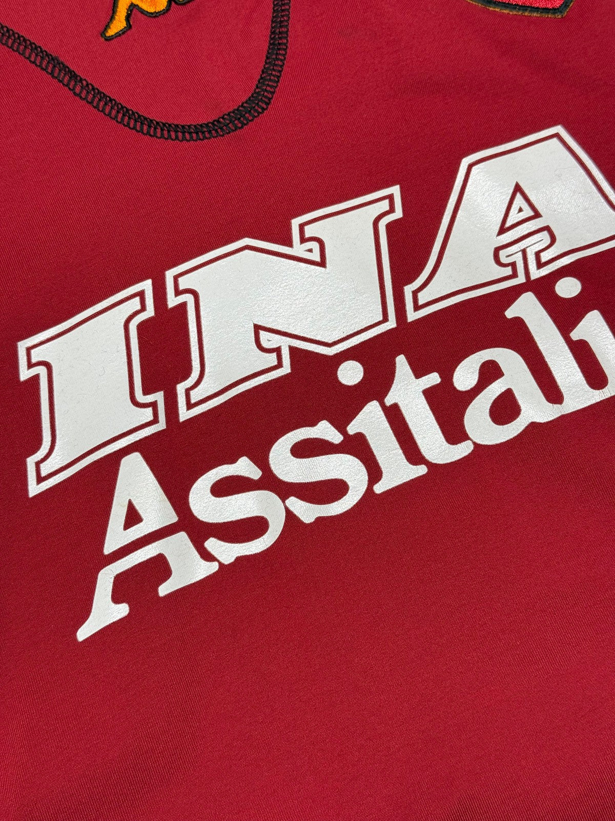 maglia calcio vintage AS Roma TOTTI 2001 2002 KAPPA Ina ASSITALIA scudetto S