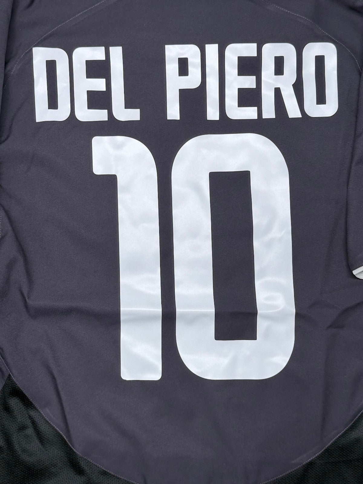 maglia calcio vintage Del Piero Juventus 2003 2004 Serie A Nike Fastweb away M