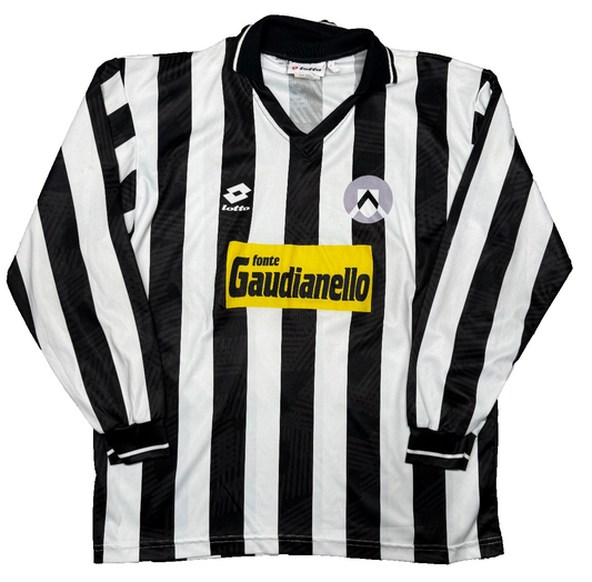 Maglia calcio vintage UDINESE Lotto BALBO #9 1992 1993 home Shirt Gaudianello