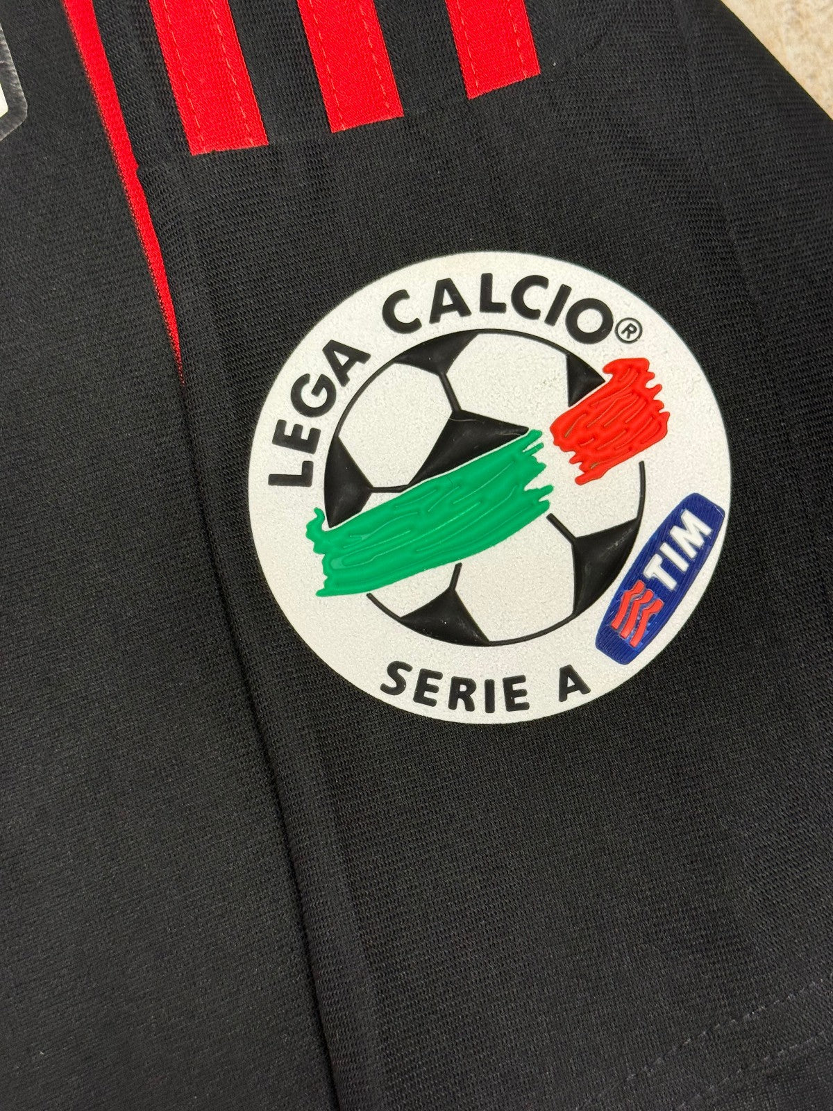 maglia calcio vintage AC Milan Gattuso 2007 2008 Bwin Adidas Climacool M