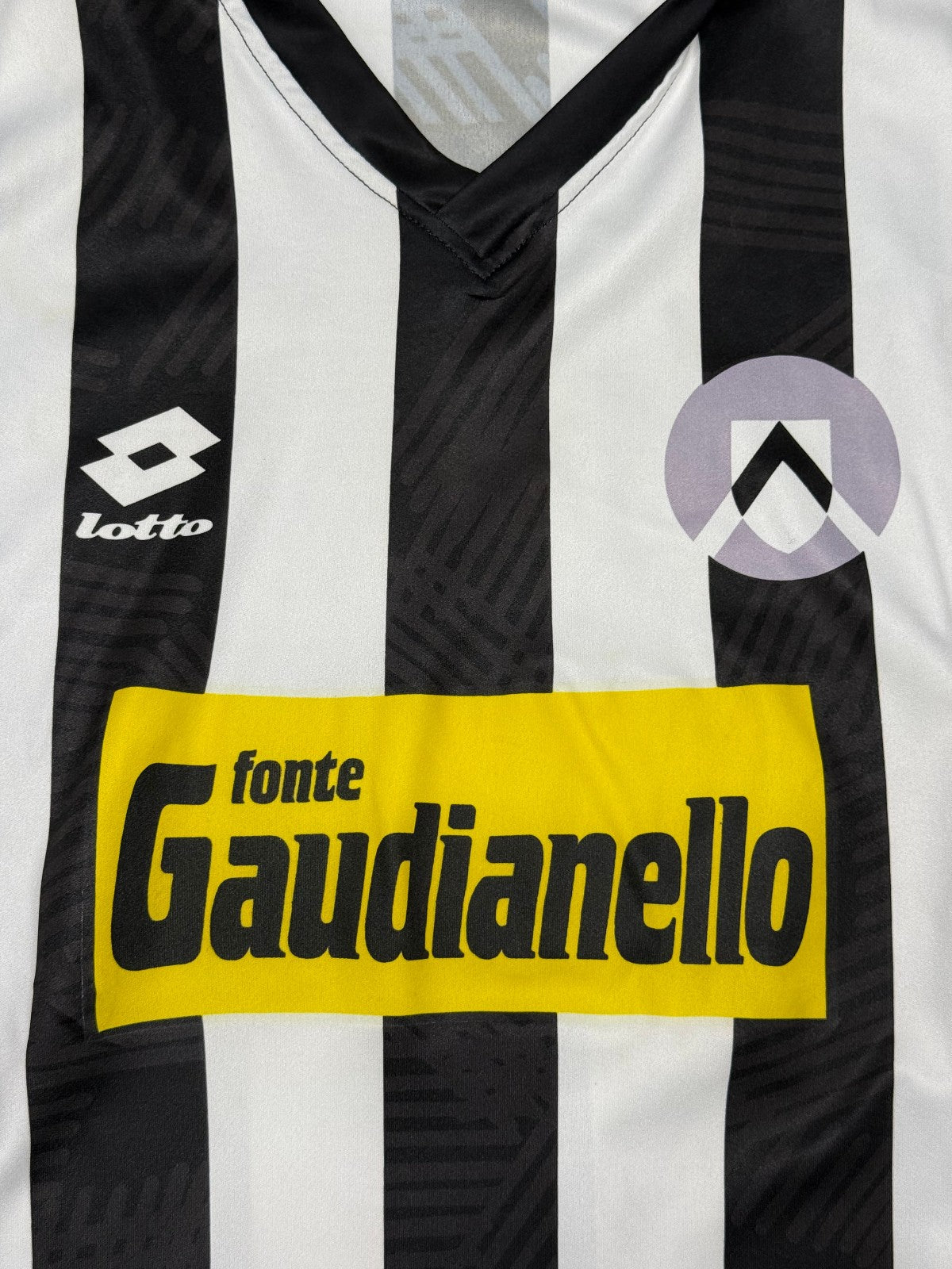 Maglia calcio vintage UDINESE Lotto BALBO #9 1992 1993 home Shirt Gaudianello