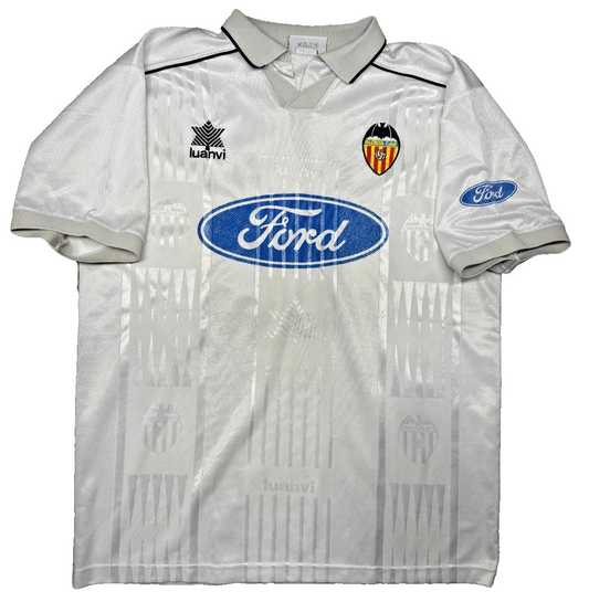 maglia calcio vintage Valencia ROMARIO #11 Liga 1996 1997 LUANVI FORD XL