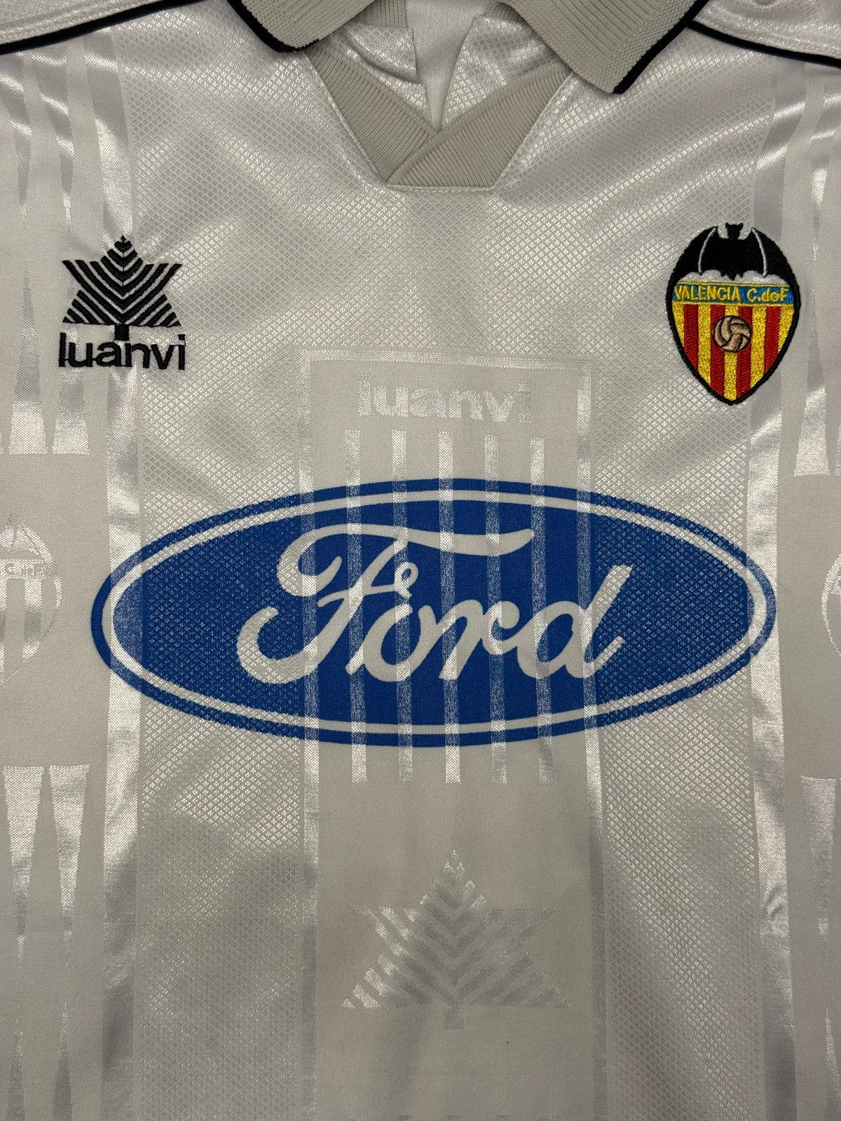 maglia calcio vintage Valencia ROMARIO #11 Liga 1996 1997 LUANVI FORD XL