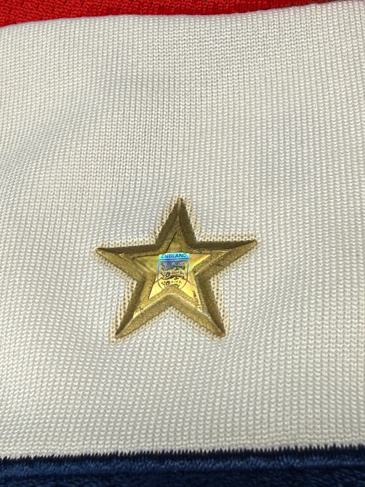 Maglia calcio vintage England Beckham Inghilterra Home World Cup 2007-2009