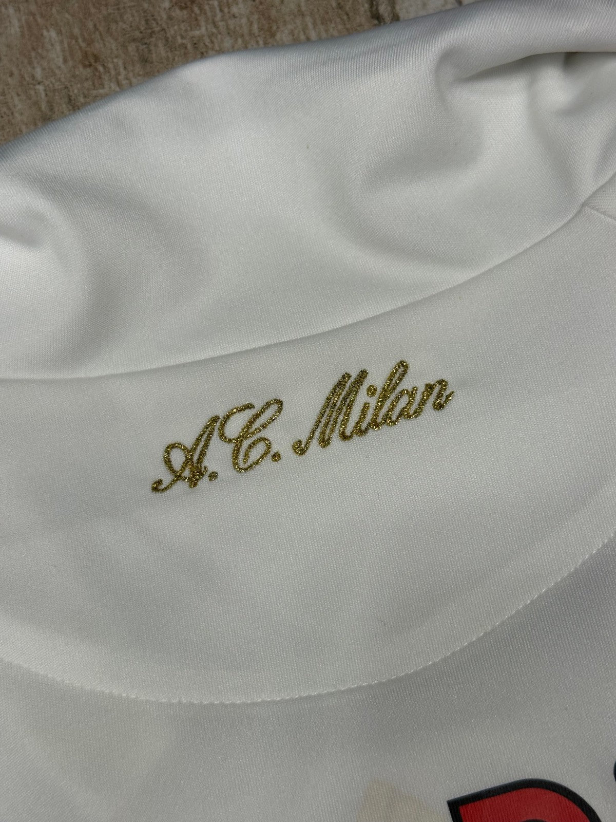 maglia calcio vintage AC Milan 2009 2010 RONALDINHO #80 XL Bwin Serie A