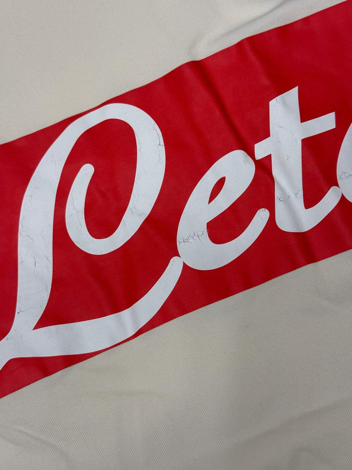 maglia calcio vintage SSC NAPOLI Kappa Serie C 2005 2006 LETE L #10 Lete