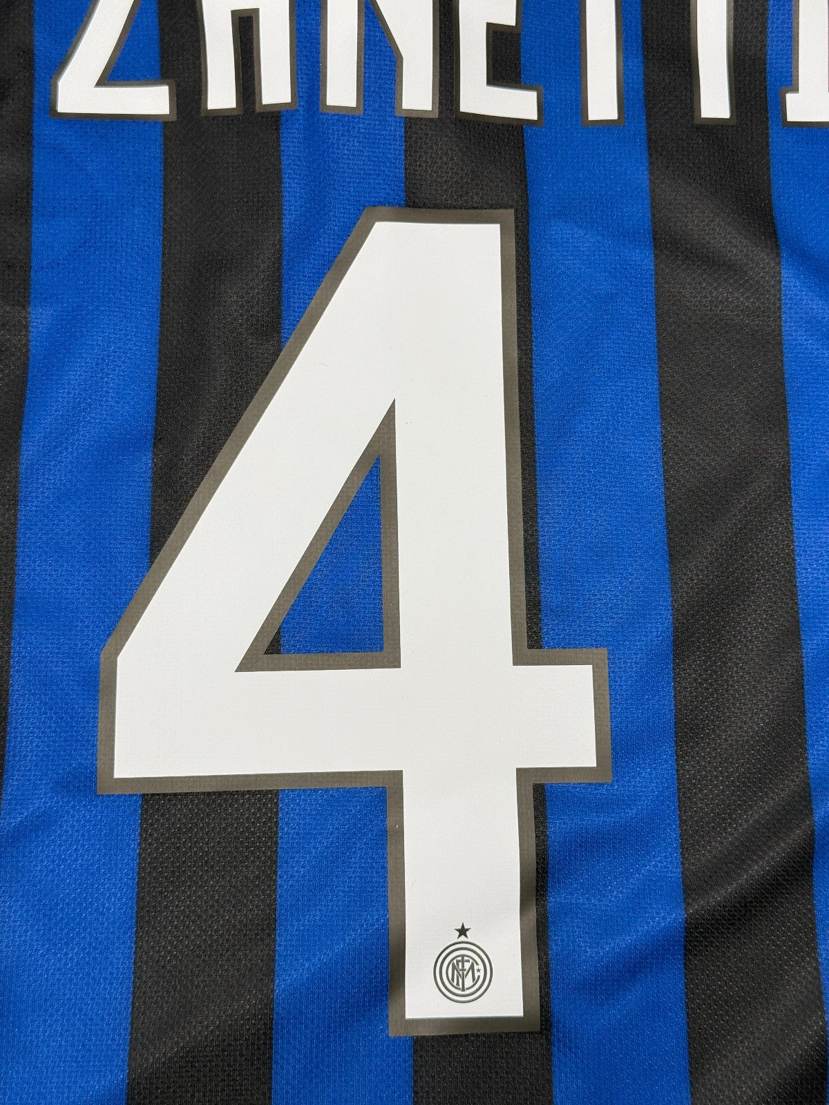 Maglia calcio vintage Inter Zanetti Pirelli Nike 2011 2012 XXL shirt jersey
