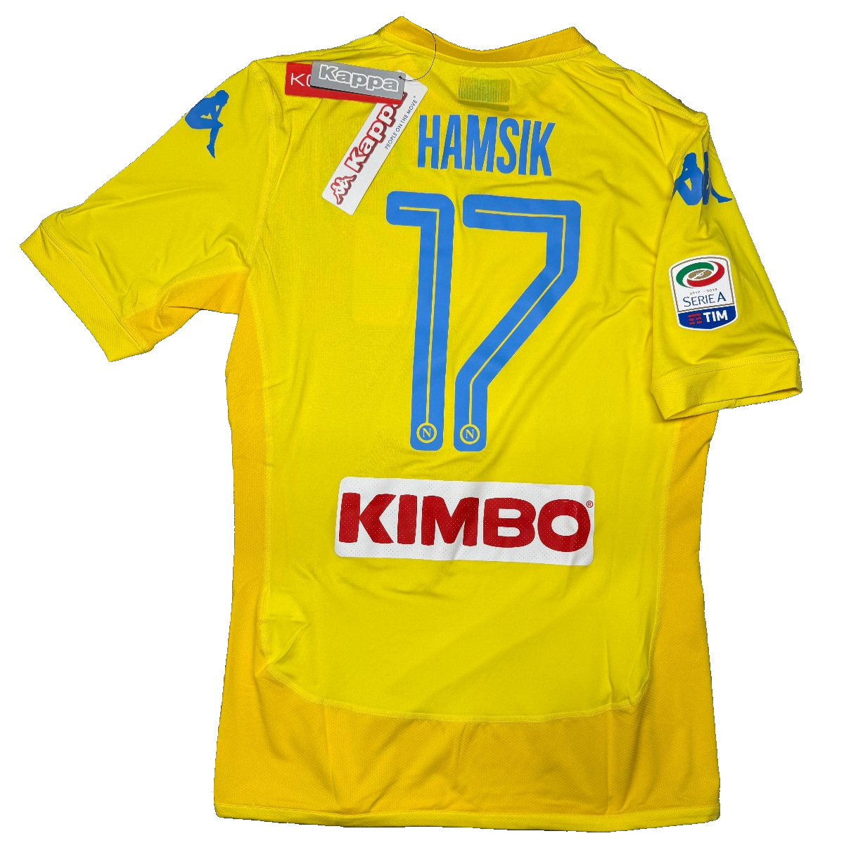 Maglia Calcio Napoli  player issue gara Shirt Jersey 2017 2018 HAMSIK garofalo
