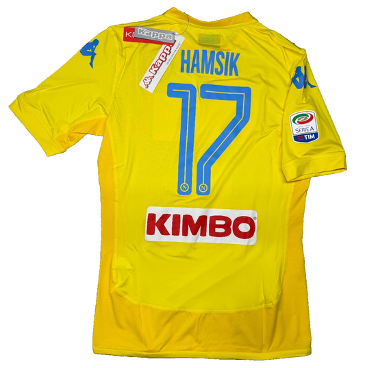 Maglia Calcio Napoli  player issue gara Shirt Jersey 2017 2018 HAMSIK garofalo