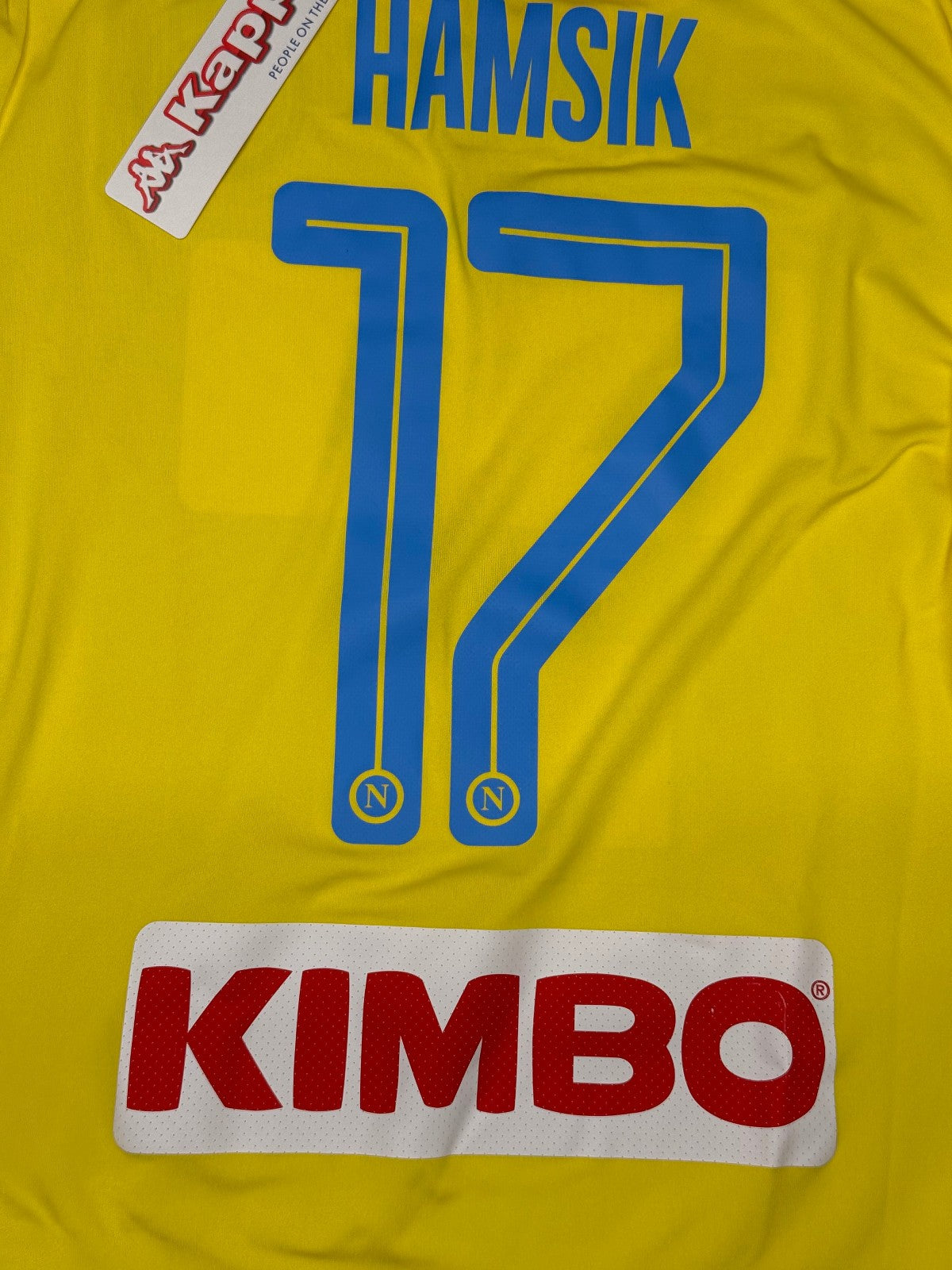 Maglia Calcio Napoli  player issue gara Shirt Jersey 2017 2018 HAMSIK garofalo