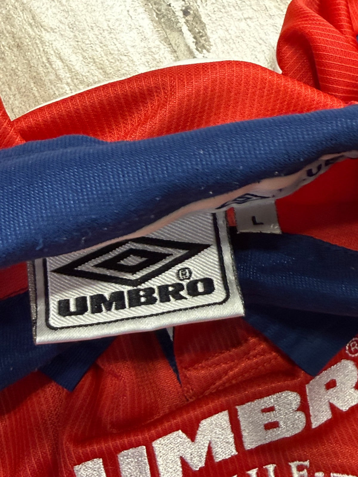 maglia calcio vintage Chile ZAMORANO Umbro 1999 2000 home Copa America L