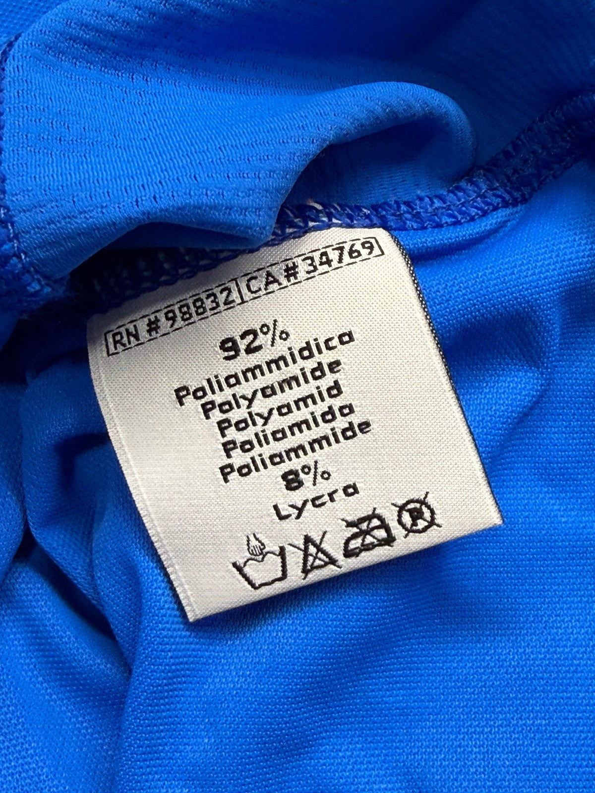 maglia calcio vintage italia DEL PIEROWorld Cup 2002  *ITALY* Korea M jersey