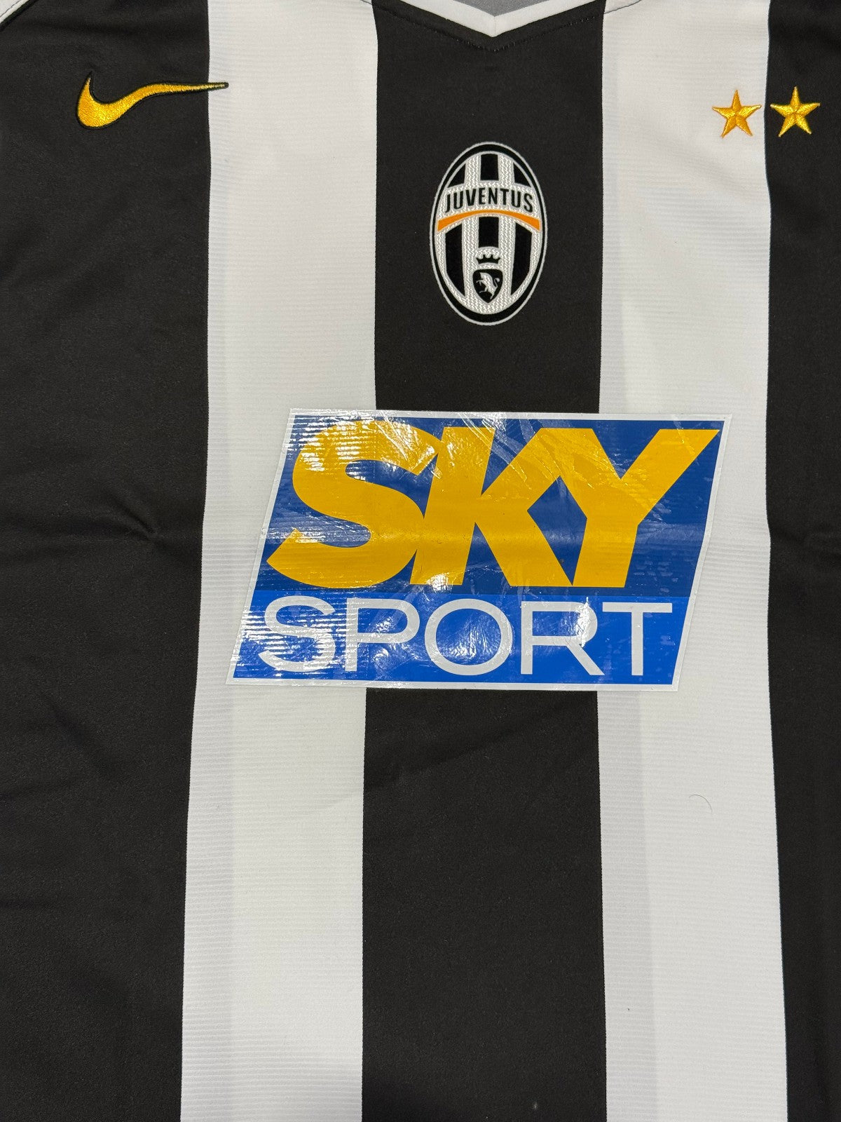 maglia calcio vintage Juventus IBRAHIMOVIC Nike shirt 2004 2005 *BNWT* Sky XL