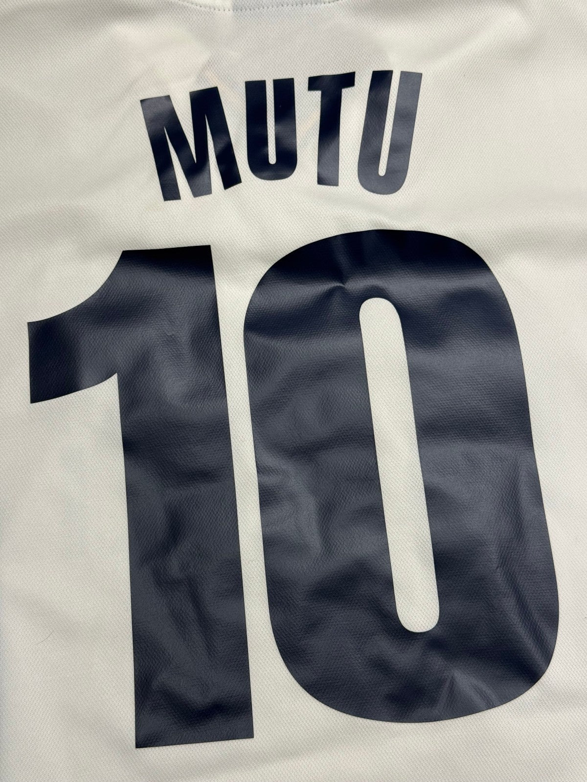 maglia calcio vintage Hellas Verona Lotto MUTU Marsilli away 2000 2001 L