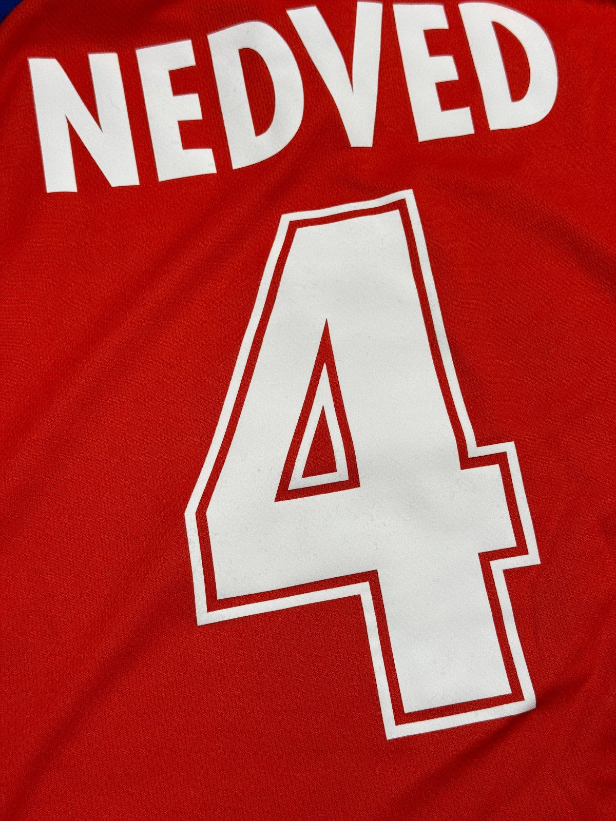 maglia Czech Republic Euro 2000 NEDVED Puma XL vintage shirt NO THAI